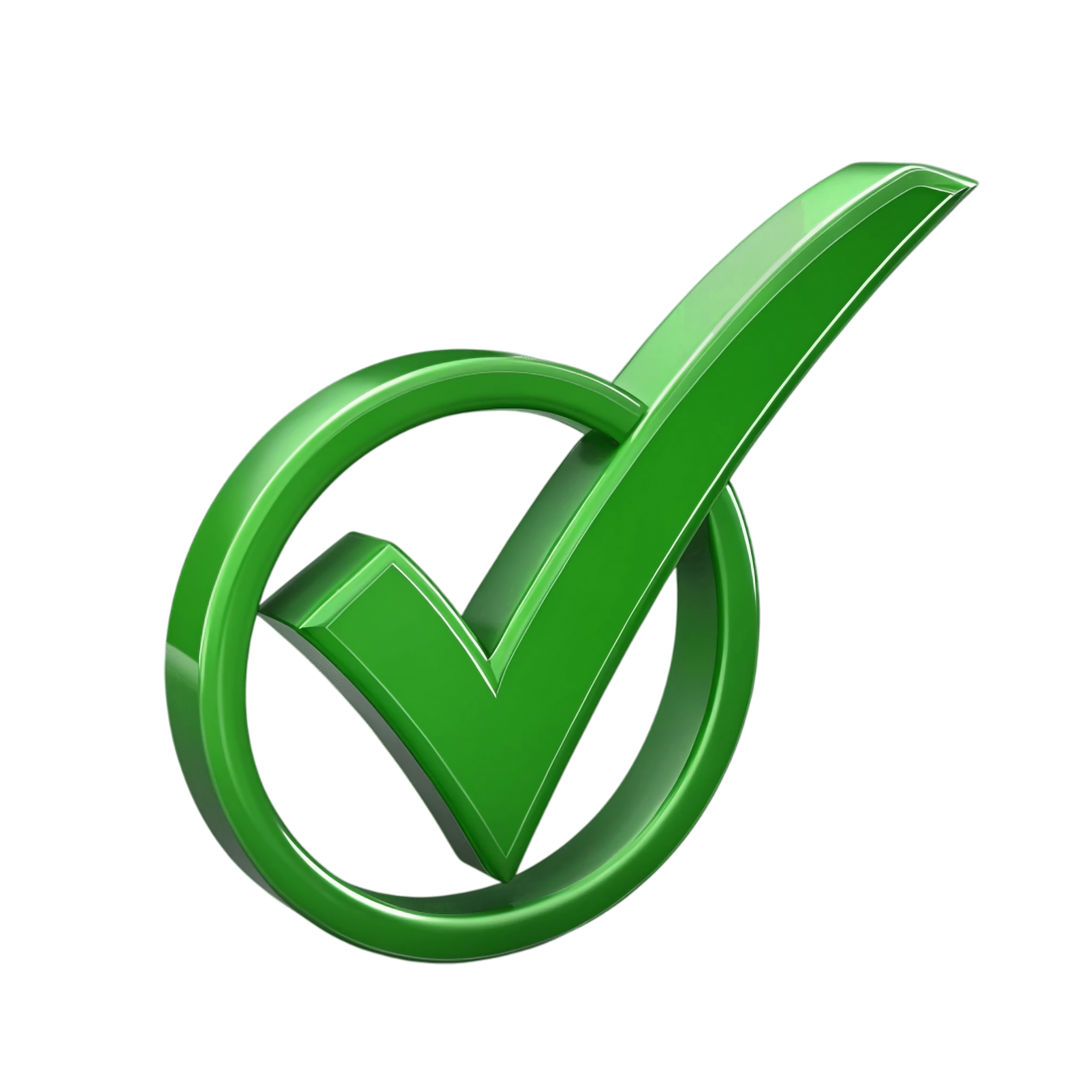 —pngtree—3d green checkmark with a 20438280